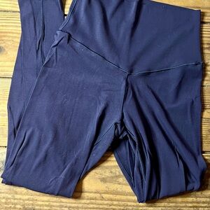 Navy Blue and Black Leggings: 2 pairs